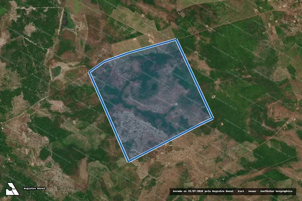 Imagem de satélite de fazenda Renascer II e III - Parte 1 em Cantanhede - MA