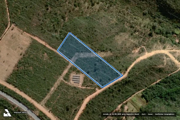 Imagem de satélite de FAZENDA CANOAS - GLEBA 25 em Montes Claros - MG