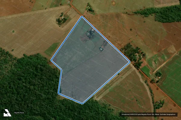 Imagem de satélite de Projeto de Assentamento Nova Era - Lote 68 em Ponta Porã - MS