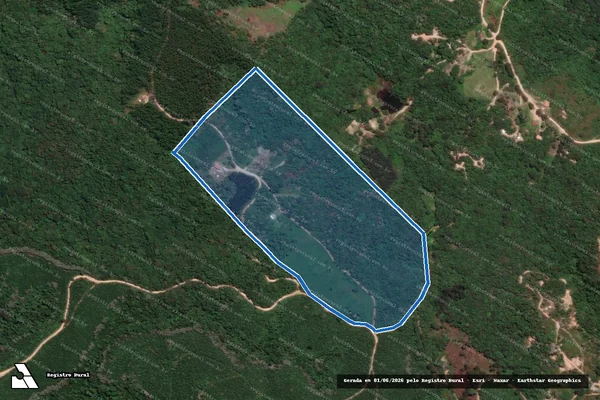Imagem de satélite de Taquara - Parcela 1 em Campo Largo - PR