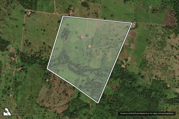 Imagem de satélite de Lote 57-PA Inhuma - Lote 57-PA Inhuma em Araguanã - TO