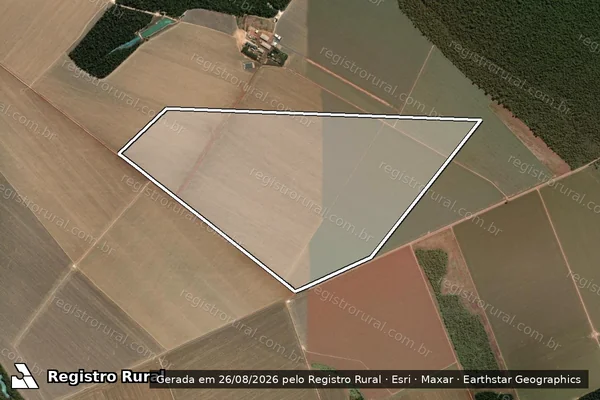 Imagem de satélite de LOTES nºs 81, 81-A, 82, 83-A, 83 e 83-B, e 83-B/1 - PARTE B em Sinop - MT