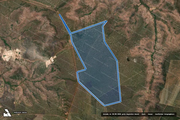 Imagem de satélite de FAZENDA TOBOLEIRO - 02 em Antônio Almeida - PI