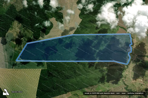 Imagem de satélite de FAZENDA NOVA ESPERANÇA - 001 em Cidelândia - MA