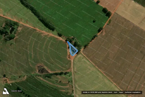 Imagem de satélite de LOTE DE TERRAS Nº 68 - LOTE DE TERRAS N° 68-B em Araruna - PR
