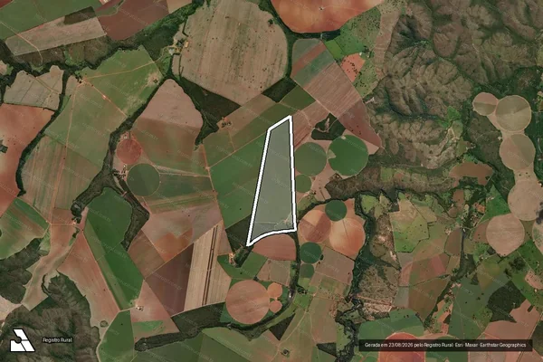 Imagem de satélite de SITIO VEREDAS I - 001 em Paracatu - MG
