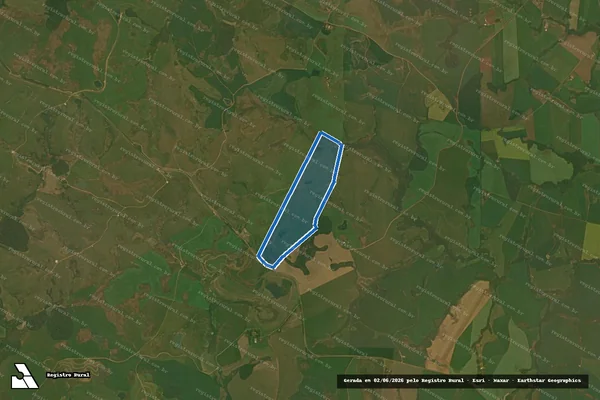 Imagem de satélite de Sem denominação  - PARTE 1 em Fortaleza dos Valos - RS