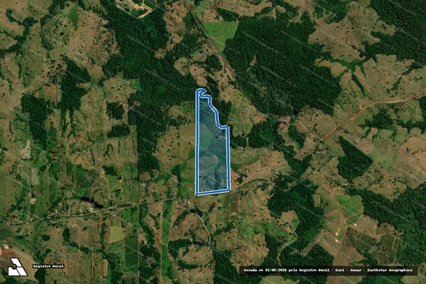 Imagem de satélite de LOTE 38-CR/38-DB ? GLEBA 43 ? PIC / PAR - LOTE 38-CR/38-DB ? GLEBA 43 ? PIC / PAR em Colorado do Oeste - RO
