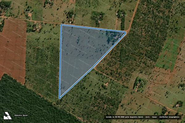 Imagem de satélite de PROJETO DE ASSENTAMENTO 7 DE SETEMBRO - Lote 70 em Terenos - MS