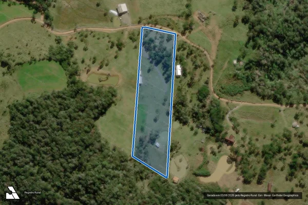 Imagem de satélite de Fazenda do Cedro - Parte 5 em Urubici - SC