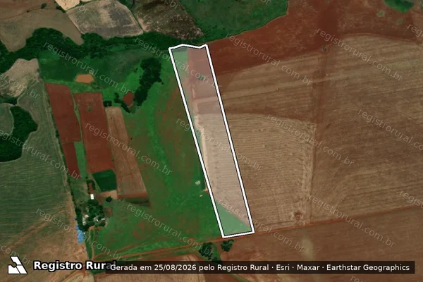 Imagem de satélite de Granja Pau Ferro - Eloy em Santo Antônio das Missões - RS