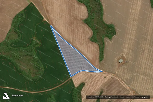 Imagem de satélite de FAZENDA SANTO ANTÔNIO - GLEBA A em Castro - PR