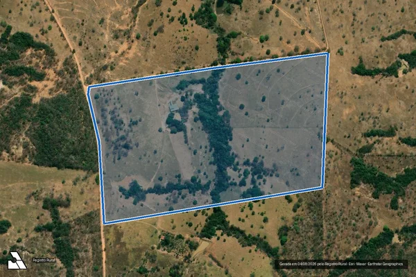 Imagem de satélite de Fazenda Córrego do Segredo I - Parcela 1 em Fazenda Nova - GO