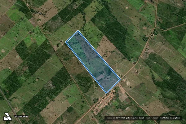 Imagem de satélite de LOTE 35-PA. MARINGÁ - LOTE 35-PA. MARINGÁ em Araguatins - TO