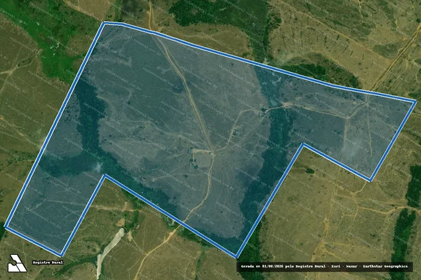 Imagem de satélite de FAZENDA SAO FRANCISCO  - PARCELA 3 em Marabá - PA