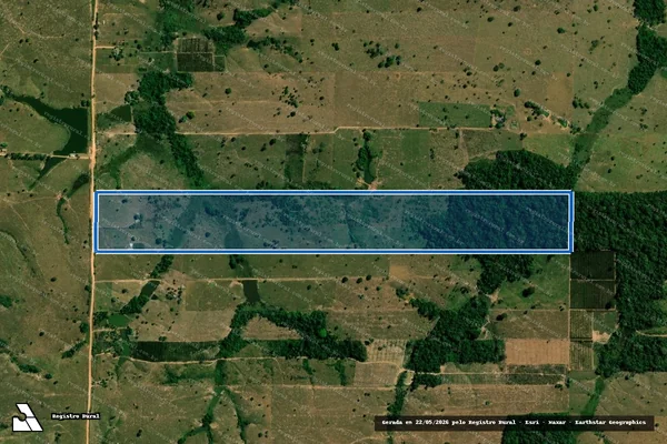 Imagem de satélite de São Miguel do Guaporé - LOTE 28 - em São Miguel do Guaporé - RO