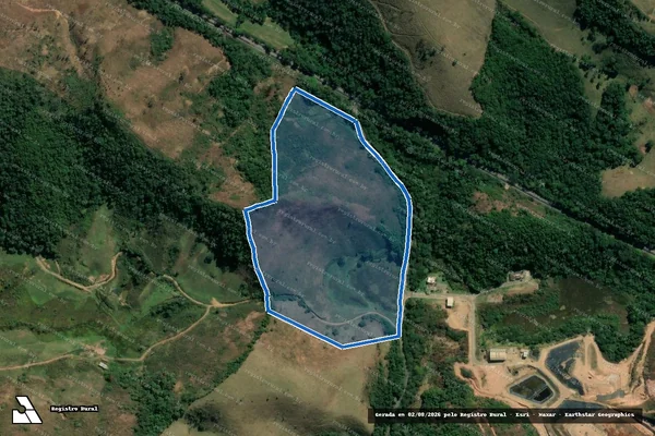 Imagem de satélite de Fazenda do Cité - Gleba 1 em Juiz de Fora - MG