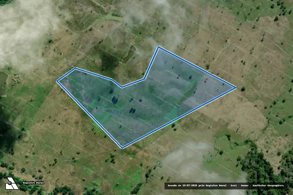 Imagem de satélite de FAZENDA SÃO JOSÉ - Parte 1 em Itapé - BA