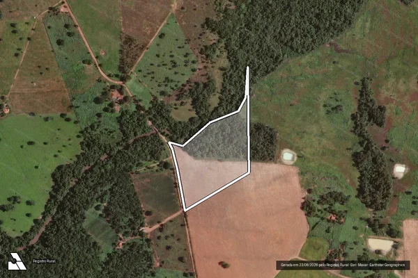 Imagem de satélite de Centro de Formação (Gleba B) – Projeto de Assentamento Antônio Conselheiro / 001