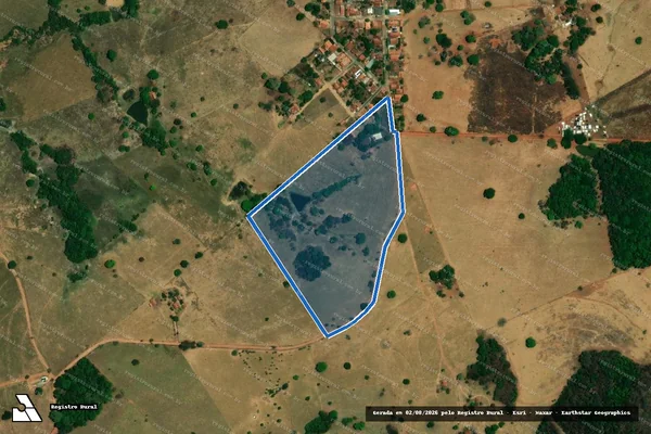Imagem de satélite de FAZENDA BOA VISTA DO URU - 001 em Uruana - GO