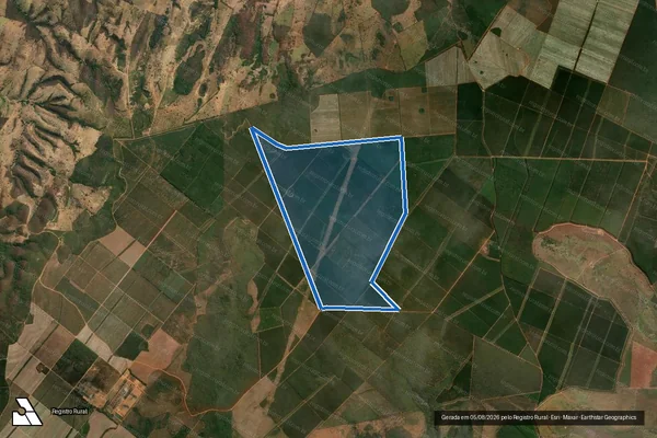 Imagem de satélite de Fazenda Corredor - Fazenda Corredor em Bocaiúva - MG