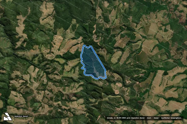 Imagem de satélite de Fazenda Boa Vista ou Lemos - Parte 1 em Tapiraí - MG