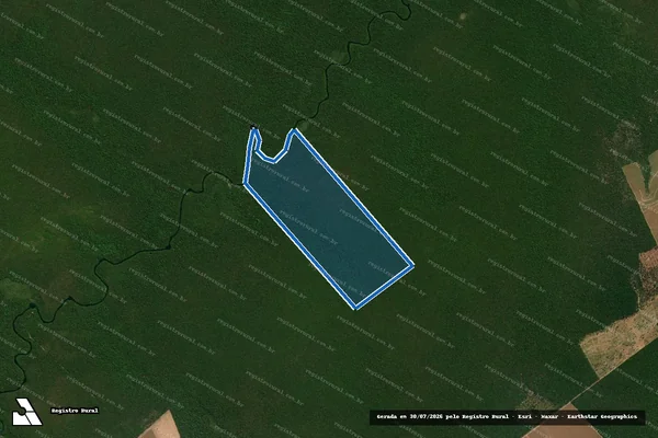 Imagem de satélite de Fazenda Carmelinda - Fazenda Carmelinda em Nova Maringá - MT
