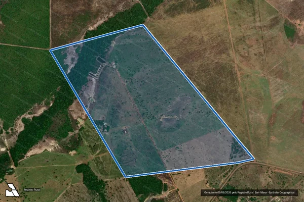 Imagem de satélite de Gleba Canabrava ? Area 2 ? LOTE 258C - Lote 258C em Canabrava do Norte - MT
