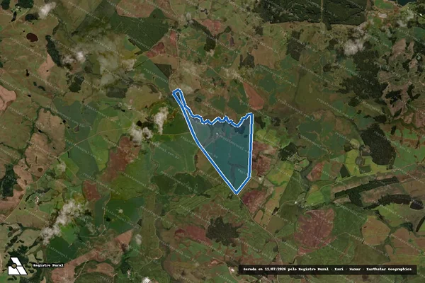 Imagem de satélite de Fazenda São Francisco / Parte 1 em Joaçaba - SC