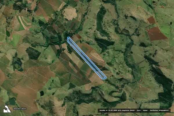 Imagem de satélite de SITIO FIGUEIRA II - Parte 1 em Abatiá - PR