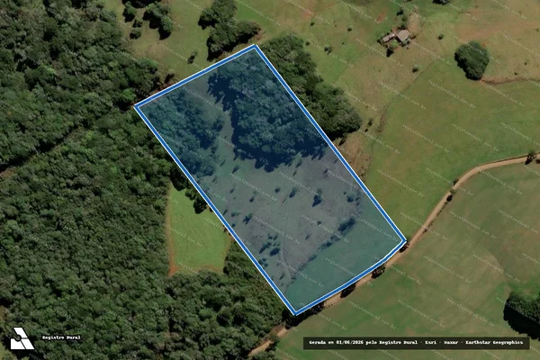 Imagem de satélite de FAZENDA SÃO JORGE - Parte 1 em Campos Novos - SC