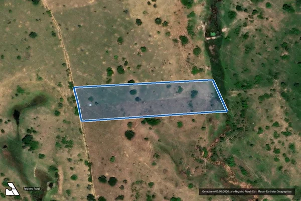 Imagem de satélite de Fazenda Córrego 37 - Parcela 05 em Nanuque - MG