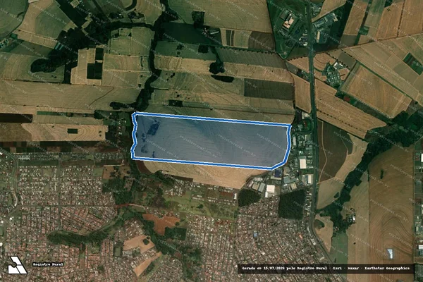 Imagem de satélite de Fazenda Mozela - Gleba B em Cambé - PR