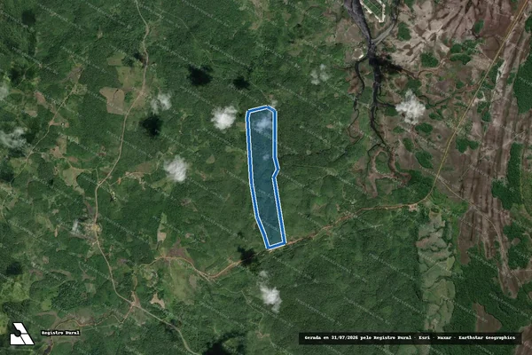 Imagem de satélite de FAZENDA RIO DO CÉU em Maraú - BA