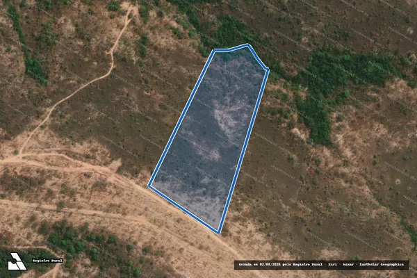Imagem de satélite de Fazenda Tamanduá - Gleba 307 em Curvelo - MG