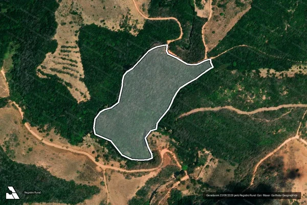 Imagem de satélite de FAZENDA BARRA MANSA - GLEBA 02 em Santa Maria do Suaçuí - MG