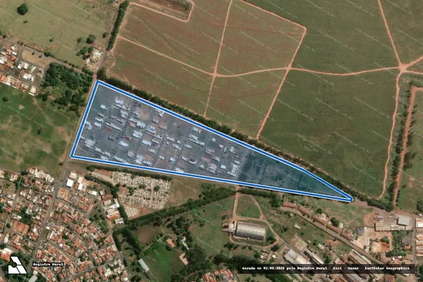 Imagem de satélite de FAZENDA SANT ANNA ? GLEBA 2 - Parte 1 em Rancharia - SP