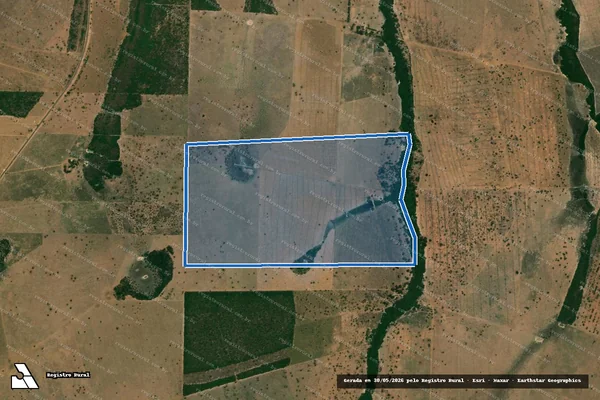 Imagem de satélite de FAZENDA LAMESA - Parte 1 em Barra do Garças - MT