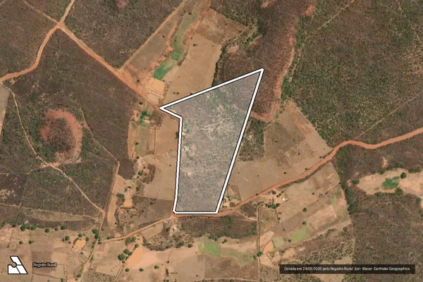 Imagem de satélite de BAIXÃO DO JACU DA DATA FORMOSA - PARCELA 03 em São João do Piauí - PI