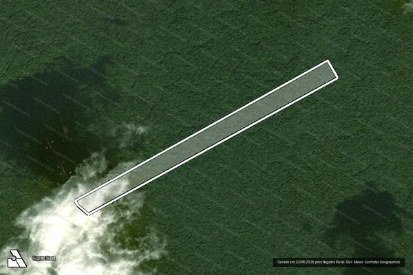 Imagem de satélite de / Projeto de Assentamento Beruri