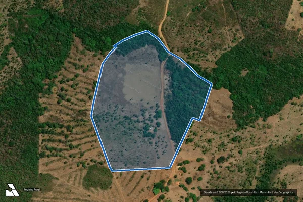 Imagem de satélite de FAZENDA RECURSO - Gleba 01 em Riachão - MA