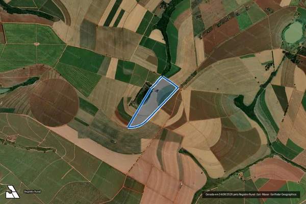Imagem de satélite de FAZENDA SÃO JOSÉ - em Pitangueiras - SP