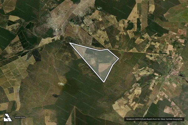 Imagem de satélite de FAZENDA BAIXA LINDA - Parte 1 em Vitória da Conquista - BA