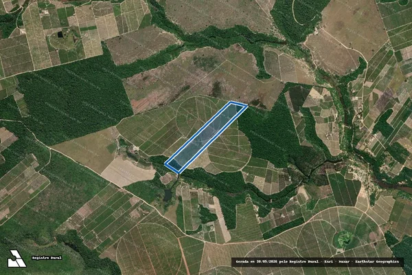 Imagem de satélite de FAZENDA TRES BARRAS - Parte 4 em Jaguaré - ES