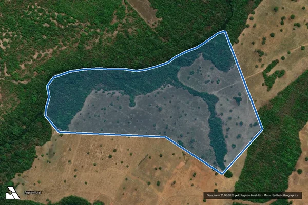 Imagem de satélite de FAZENDA LIMOEIRO - Parte 3 em Araguaçu - TO