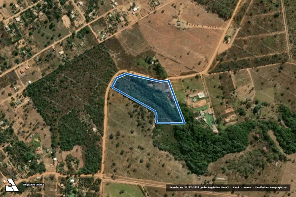 Imagem de satélite de FAZENDA SÃO JOÃO - Area 01 - Remanescente em Poxoréu - MT