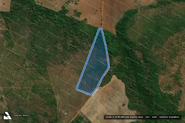 Imagem de satélite de FAZENDA ITALIA - GLEBA II em Conceição do Araguaia - PA