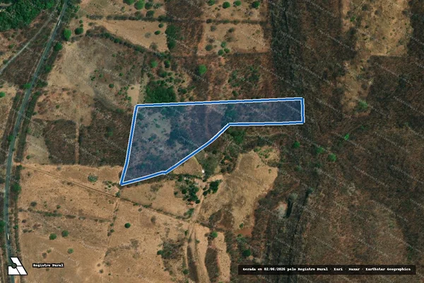 Imagem de satélite de Fazenda do Condado ? Mato Fresco - Parte 1 em Buenópolis - MG