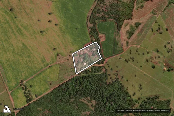 Imagem de satélite de FAZENDA VISTA BELA ? PARTE 01 ? PARTE 1 - Parte 3 em Campo Grande - MS