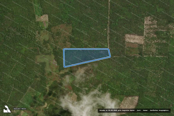 Imagem de satélite de LOTE 67 - Projeto de Assentamento Baixa Fria - Gleba 2 em Barras - PI